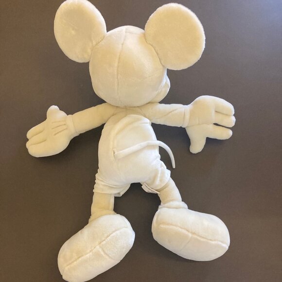 Mickey Mouse Maquette Plush Disney Authentic Pattern Design Model Prototype NWT - Picture 8 of 16